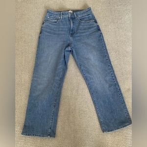 Madewell The Curvy '90s Straight extra short